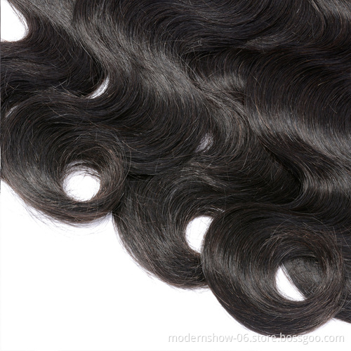 virgin hair bundles for factory wholesales 100% CUTICLE ALIGNED Remy human hair extensions